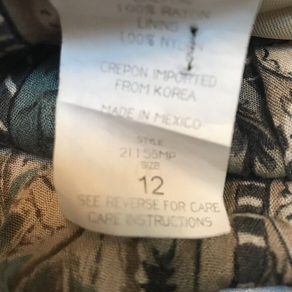 Appropriate Behavior  Womens Size 12 Sleeveless Floral Pattern Maxi Dress - Picture 5 of 7